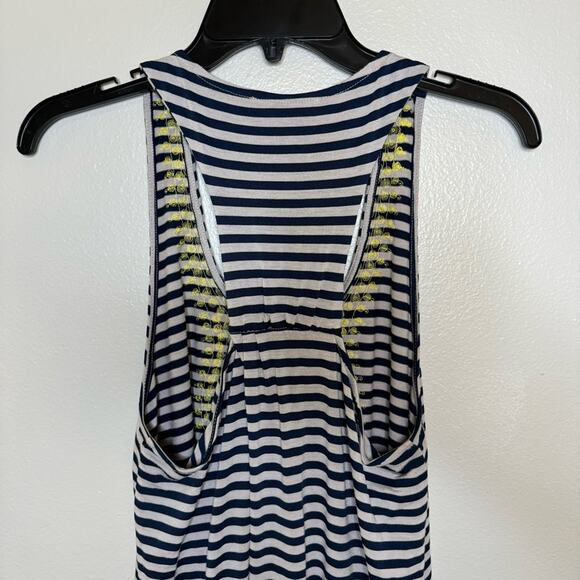 Le Sample Embroidered Racerback Tank Top Women Size Large - Picture 4 of 7